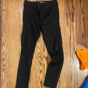 Hollister blank skinny jeans
